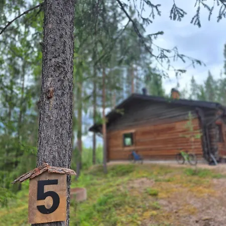 Dom wakacyjny Log Yllaes Valokki - Sauna, Fireplace, Yllaes View