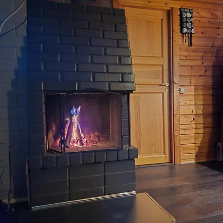 Log Yllaes Valokki - Sauna, Fireplace, Yllaes View