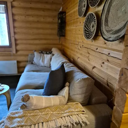 Log Yllaes Valokki - Sauna, Fireplace, Yllaes View 別荘