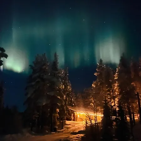 Log Yllaes Valokki - Sauna, Fireplace, Yllaes View * Ylläsjärvi