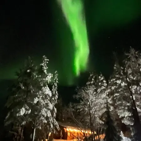 Log Yllaes Valokki - Sauna, Fireplace, Yllaes View *