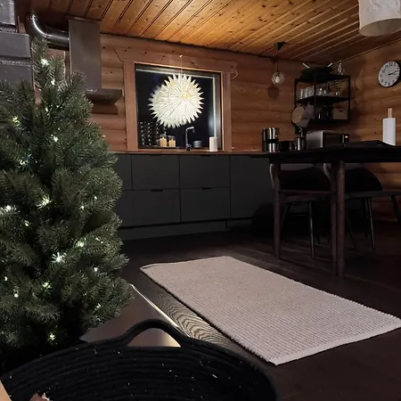 Log Yllaes Valokki - Sauna, Fireplace, Yllaes View Ylläsjärvi