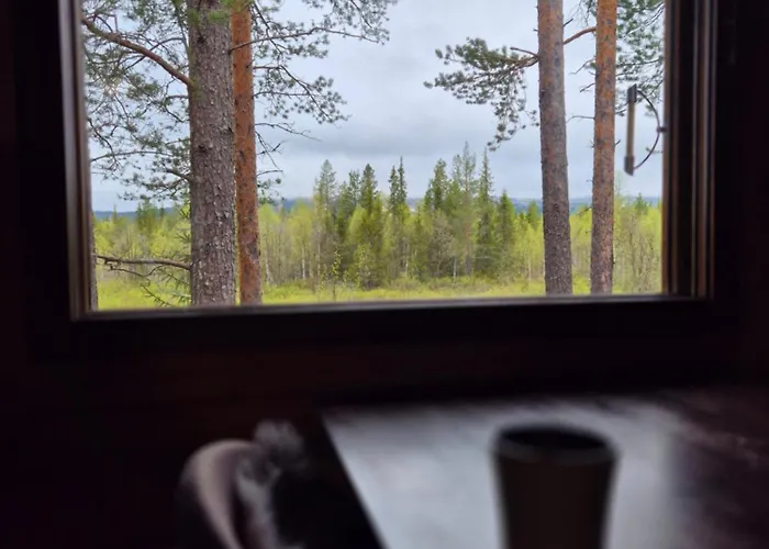 別荘 Log Yllaes Valokki - Sauna, Fireplace, Yllaes View Ylläsjärvi
