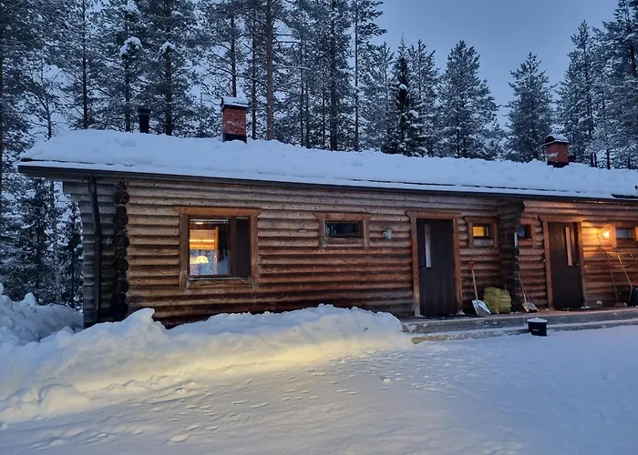 Log Yllaes Valokki - Sauna, Fireplace, Yllaes View *