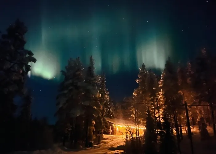 Log Yllaes Valokki - Sauna, Fireplace, Yllaes View * Ylläsjärvi